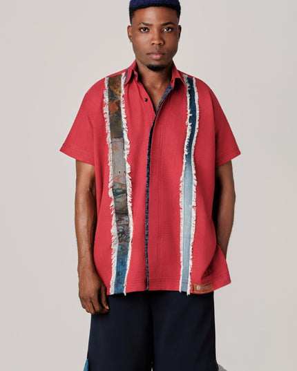 Red Short Sleeve Shirt