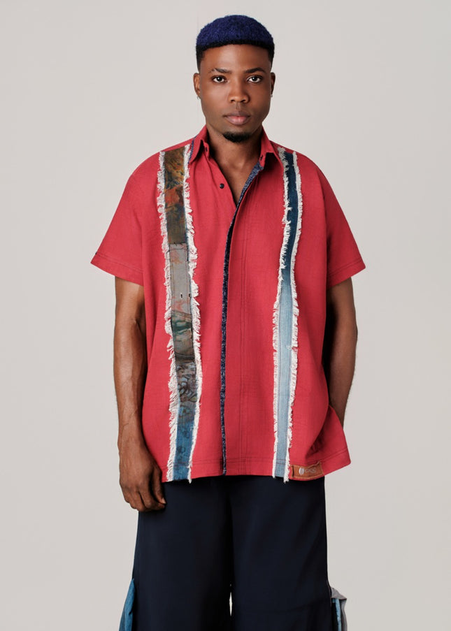 Red Short Sleeve Shirt