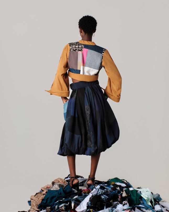 Mustard‑Golden Corduroy Shirt