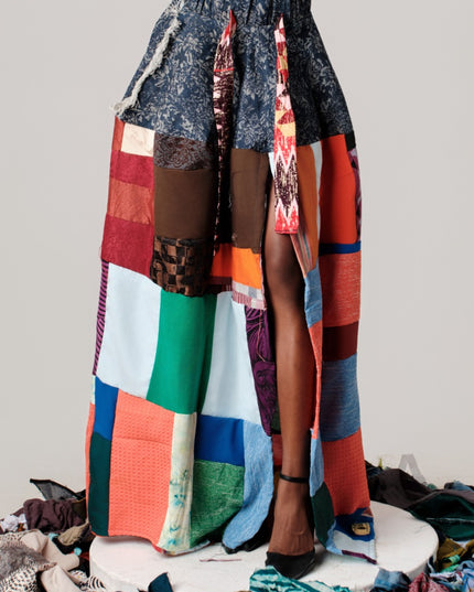 Multi Colored Maxi Skirt