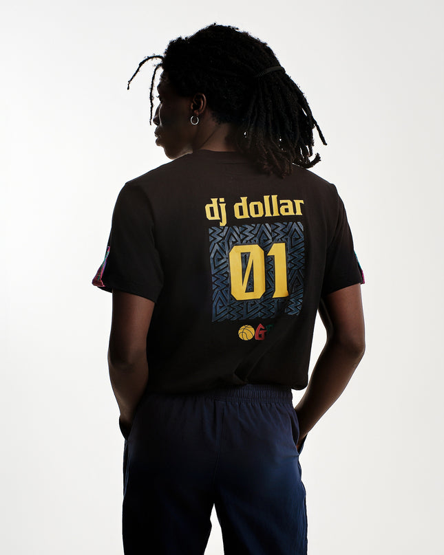 BAL OGA BLACK UNISEX T-SHIRT