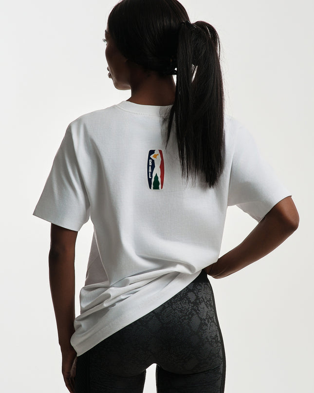 BAL OGA WHITE UNISEX T-SHIRT